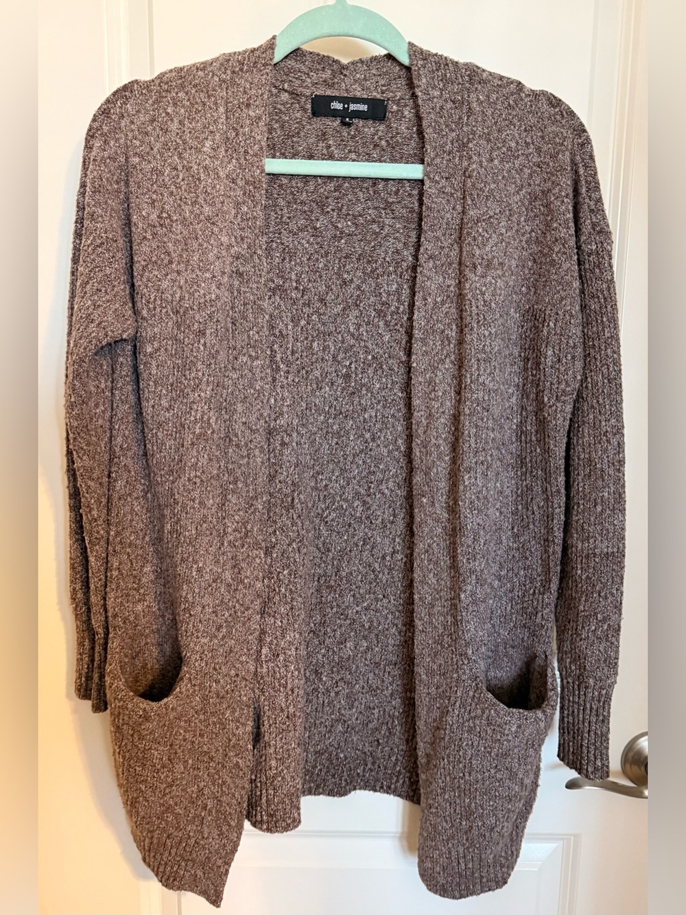 Women’s Brown Cardigan Sweater - Small NWOT